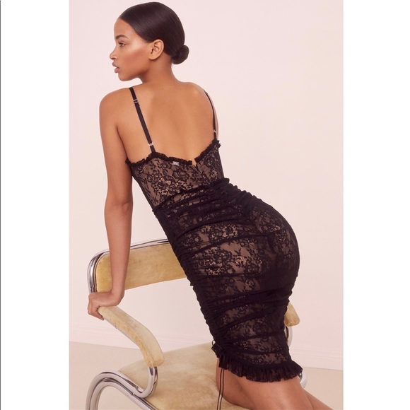 SOLD NWT For Love and Lemons Gracie High-Low Dress - Picture 3 of 6